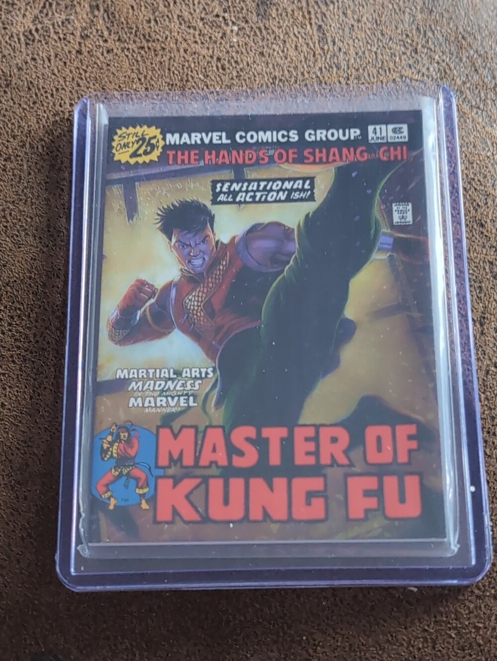 🍁2024 Marvel Masterpieces Nahuel Grego Variant Cover /1499 Shang Chi!
